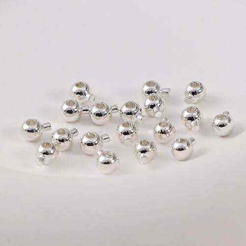 14K包金保色定位扣按扣卡线扣diy手链项链钢丝鱼线收尾扣饰品配件 - 图3