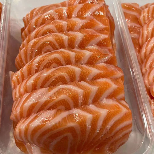 挪威进口冰鲜三文鱼中段新鲜生鲜鱼片冰鲜三文鱼 - 图0