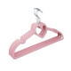 Household clothes without marks flocking hanger shoulder corner wardrobe storage and organizer love anti-slip clothes support