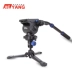 Jieyang JY0618 Máy ảnh đơn sắc Sony Canon Máy ảnh DSLR Nikon chuyên nghiệp giảm xóc thủy lực PTZ 1,88 m video video góc hợp kim nhôm khung kim loại một chân - Phụ kiện máy ảnh DSLR / đơn chân máy chụp hình Phụ kiện máy ảnh DSLR / đơn