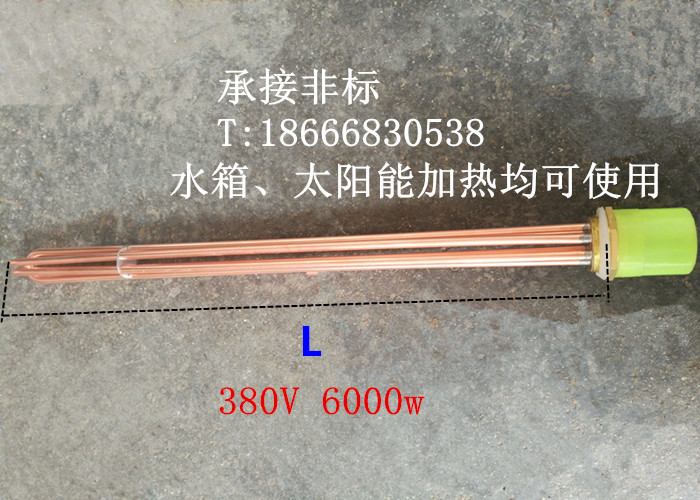 DN40一寸半空气能太阳能工程水箱加热管锅炉电热管发热丝220V380V