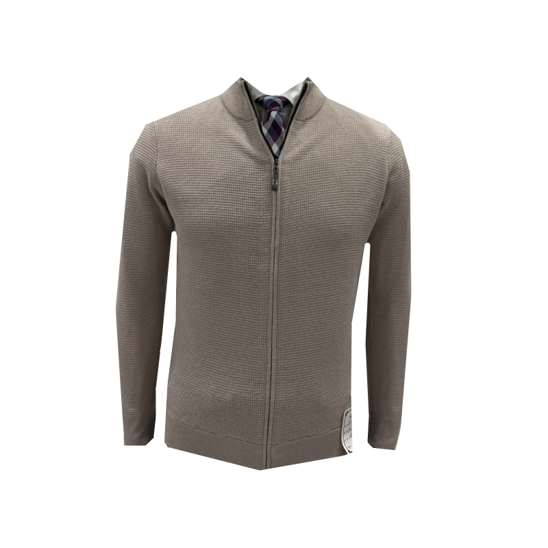 秋冬新款男士山羊绒绵羊毛针织拉链开衫 微厚提花390克26支羊毛衫,淘宝优惠券,粉丝福利购,淘宝优惠卷