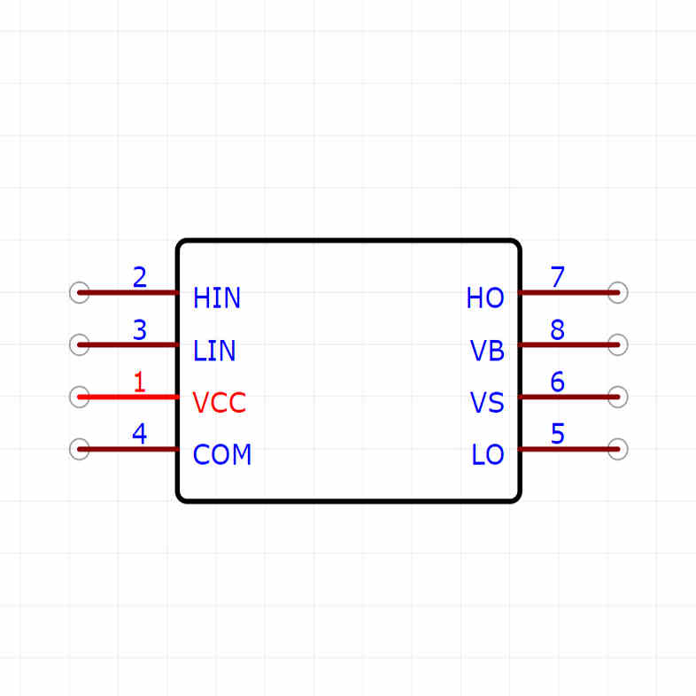 全新原装正品IR2101S IR2101STRPBF(XBLW) SOP-8半桥驱动器芯片 - 图2