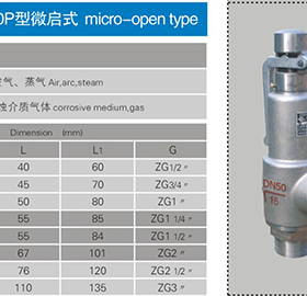 安全阀A27W-40RL DN15微启式螺纹316L不锈钢带手柄包过检厂家耐腐