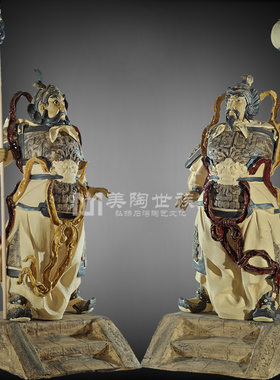 石湾陶瓷大师家居门招财镇宅摆件