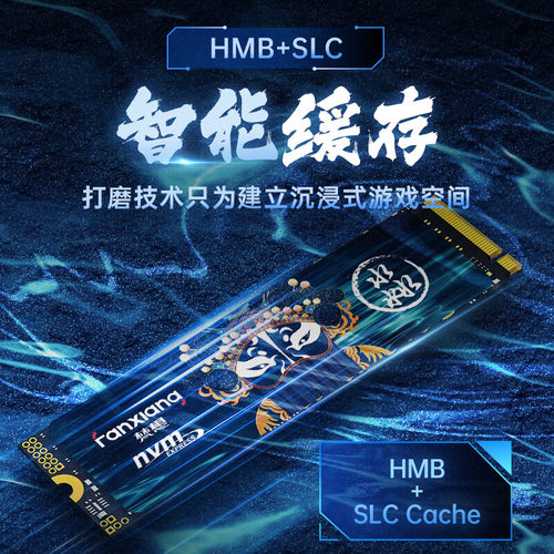 梵想S790固态硬盘M.2 NVME协议 台式机笔记本SSD PCIE4.0 1T2T4TB - 图1