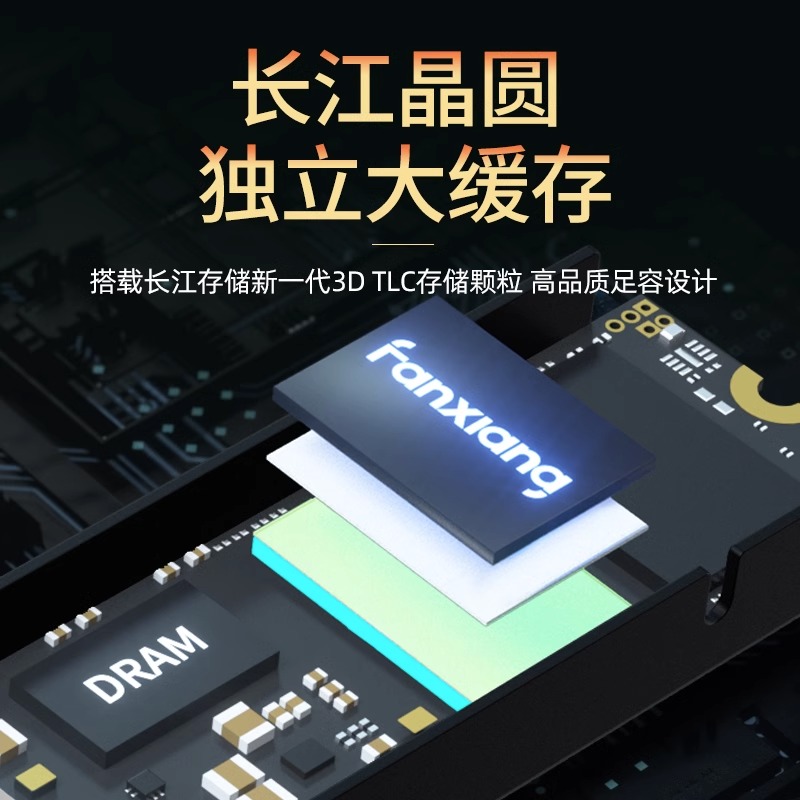 梵想S500PRO/S790固态硬盘1T2T4TB/M.2 NVME长江存储PCIE SSD512G-图0