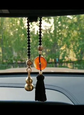 汽车挂件高档保平安吊饰铜葫芦