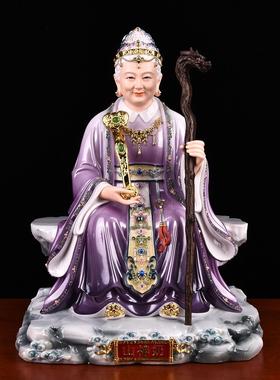 山神爷山神奶神像新款仿瓷山神神像供奉家用山神公山神婆漆面保护