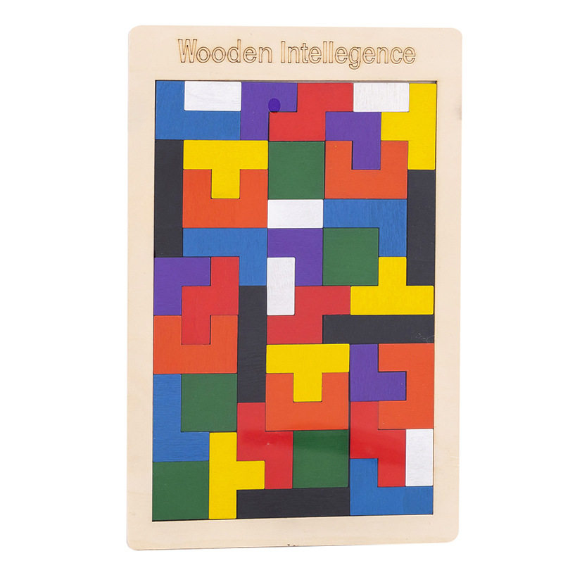 俄罗斯方块拼图学生益智小玩具智力动脑开发礼品幼儿园开学小礼物