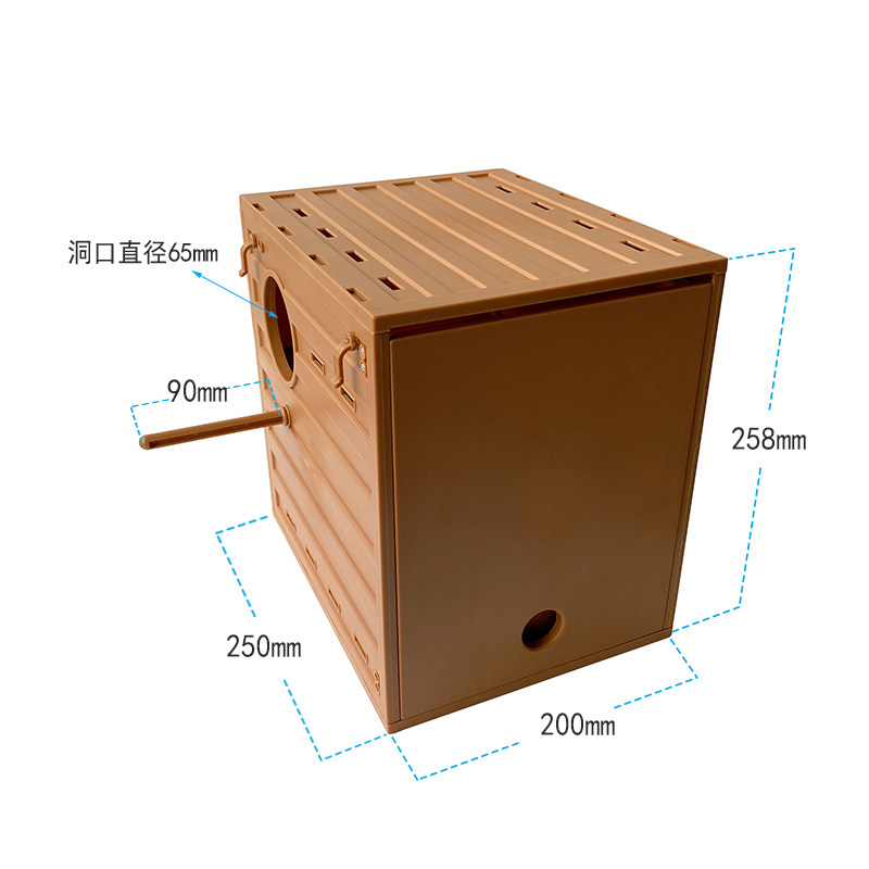 包邮宠物鸟鹦鹉出口欧式繁殖箱下单窝抽拉门带抽屉塑料款拼拆清洗,淘宝优惠券,粉丝福利购,淘宝优惠卷