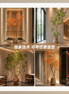 【懒人救星】轻奢仿生植物盆栽