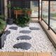 50 pounds of white stone large pebbles washed stone courtyard paving garden potted fish tank decoration white stone
