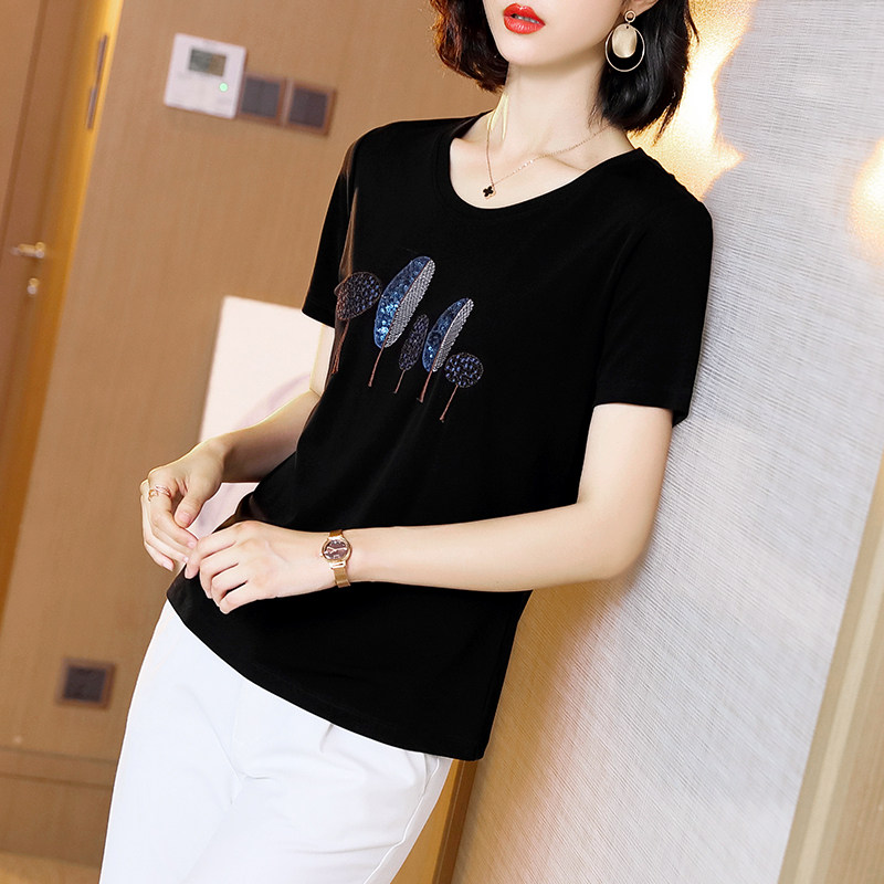 重磅短袖女装2020新款夏季宽松t恤 意冉T恤