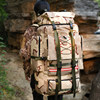 Outdoor camping and mountaineering 130L large capacity backpack
