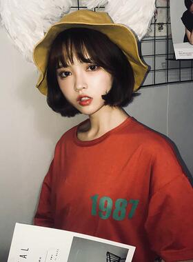 花盆帽遮阳 女防晒明星同款士2023新潮夏韩白色防晒渔夫chic小清