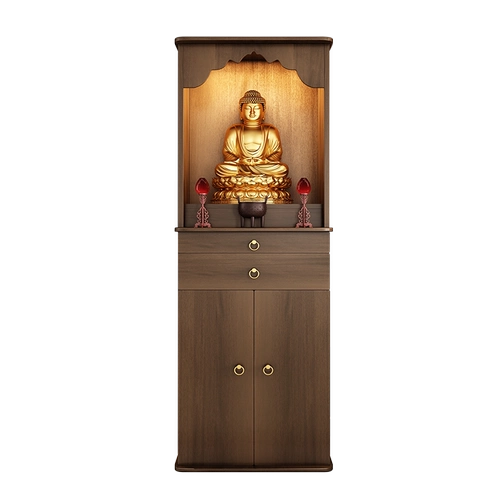 Будда Шентай Кабинет для стола Фогай Семейство современное стиль Простая гостиная Гуанин Боги Боги Господь поклонялись столовому укрытию