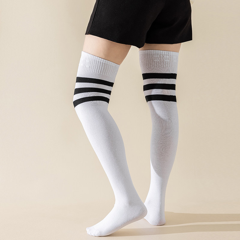 加肥加大码过膝袜子女秋冬季长筒棉袜200斤胖mm粗腿大腿高筒袜根,淘宝优惠券,粉丝福利购,淘宝优惠卷