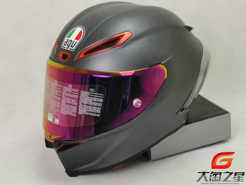 AGV PISTA GP RR 70周年灰红西瓜药丸变色龙摩托车碳纤全盔头盔-图2