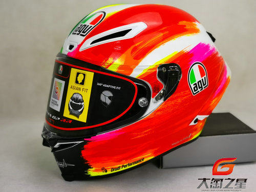 AGV  穆杰罗 PISTA GP RR  MUELLO 2019 大淘之星 碳纤摩托车头盔 - 图1