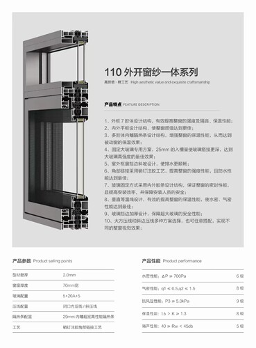 成都厂家断桥铝合金门窗封阳台推拉落地平开窗纱一体隔音玻璃定制 - 图3