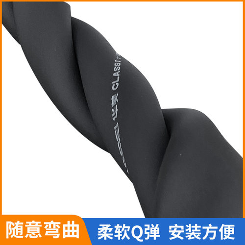 华美B1级橡塑保温管太阳能空调铜管PPR水管保温套防冻开口保温管 - 图0