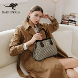 Кенгуру, модная сумка через плечо для матери, из натуральной кожи, премиум класс, в западном стиле