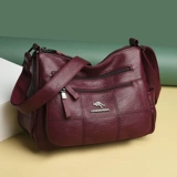 Кенгуру, сумка через плечо для матери, из натуральной кожи