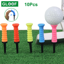 10Pcs Golf Tees Ball Nail Sporting Training Aids Outdoor Plata