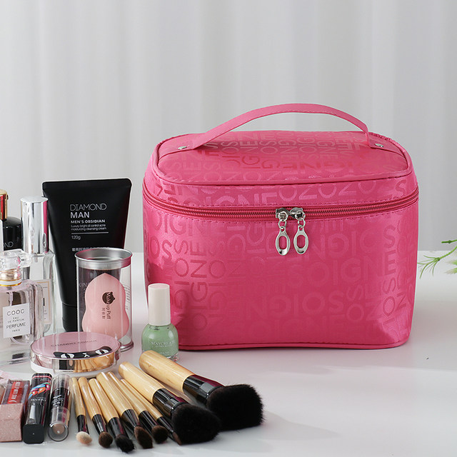 Internet celebrity makeup bag large capacity super hot portable portable cute women travel simple toiletries storage bag waterproof