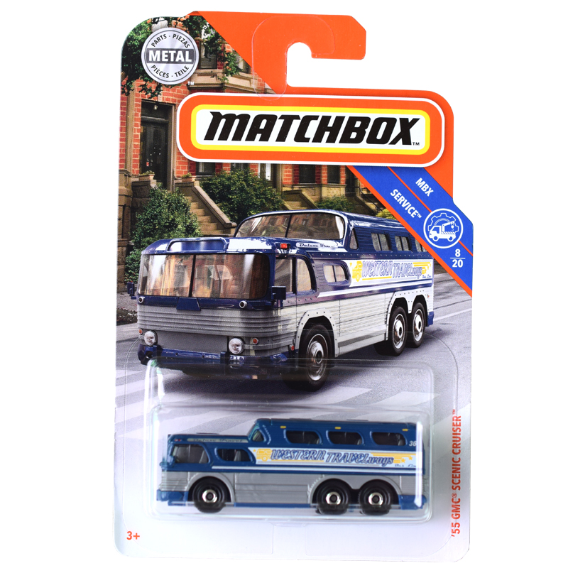 Matchbox火柴盒合金玩具车小汽车30782普卡工程车模男孩玩具24D-图3