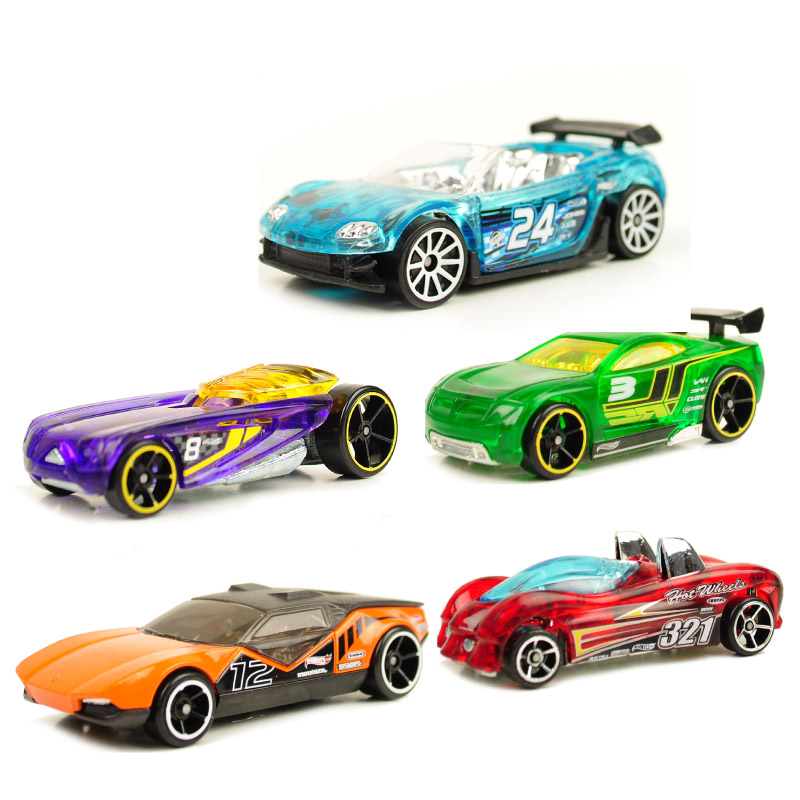 Hotwheels风火轮合金小跑车轨赛道火柴盒仿真汽车模型五连包玩具5 - 图2