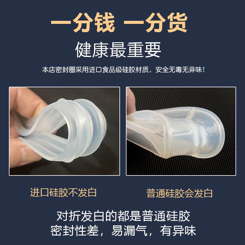 适用美的电压力锅配件5L/8升密封圈QC50A5/MY-CS5000D/CS8001硅胶 - 图1