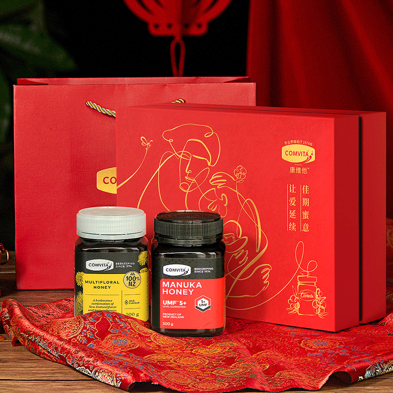 康维他麦卢卡umf5+500g多花蜜蜂蜜 康维他海外蜂蜜