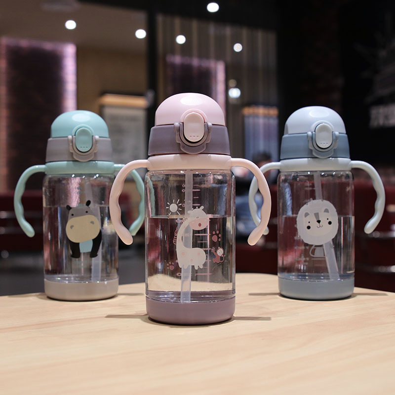 儿童水杯喝水杯宝宝学饮杯吸管杯婴儿夏季防呛外出带手柄杯子水壶,淘宝优惠券,粉丝福利购,淘宝优惠卷