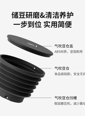 格米莱气吹豆仓两用储豆清洁