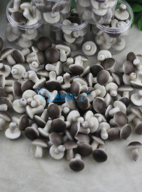 仿真迷你水果蔬菜小蘑菇 假蘑菇模型 店铺装饰 校园教学拍摄道具