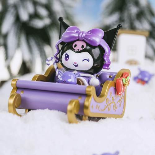 正版TOPTOY三丽鸥家族冬日雪橇队盲盒圣诞节潮玩礼物可爱手办摆件 - 图2