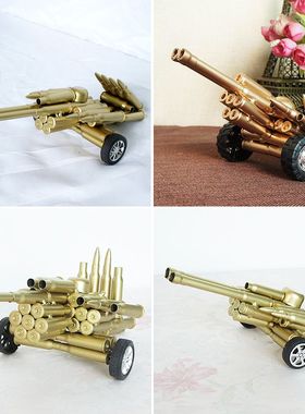 子弹壳坦克工艺品模型家居橱窗摆件军人生日礼品创意纪念品礼物