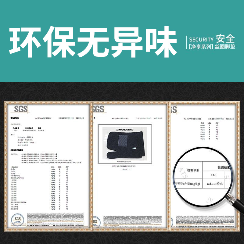 丝圈汽车脚垫适用2022款23福特锐界L五七7座进口plus改装地垫车垫 - 图2