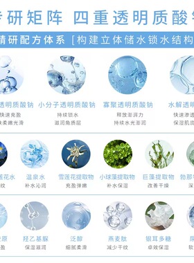 研问医美4D透明质酸钠三重小分子玻尿酸纳米微晶无针水光原溶液