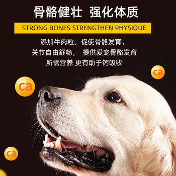 Molson Shangbao Dog Food Labrador Golden Retriever Samoyed Whole Dog Beef Double Food 10kg