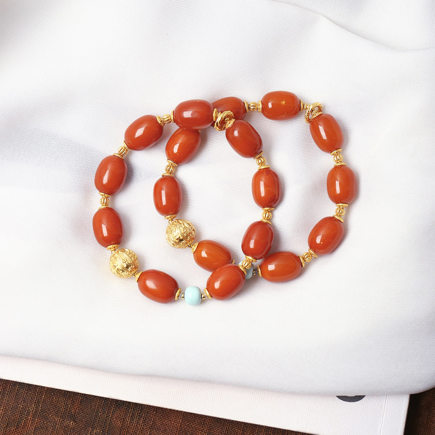 天然蜜蜡古董蜡老蜜蜡桶珠枣珠原创搭配手链女款琥珀蜜蜡手串饰品,淘宝优惠券,粉丝福利购,淘宝优惠卷