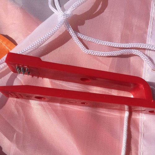标准定向越野点标旗打卡器配套 30*30cm防水城市定向教学训练拓展 - 图2