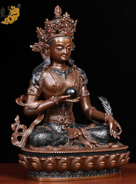 地藏王菩萨佛像铜尼泊尔