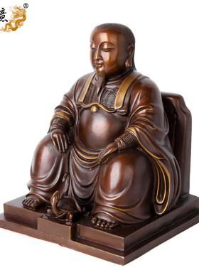 真古意铜玄天上帝祖师摆件