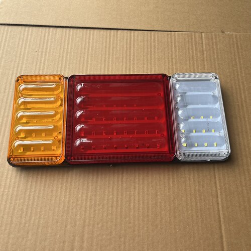 140-2大货车后尾灯总成12v24v超亮led农用挂车刹车灯电子防追尾灯 - 图1