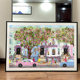 Spring garden puzzle frame 1000 pieces city lights street 50.8*68.6cm70 50x75 puzzle frame