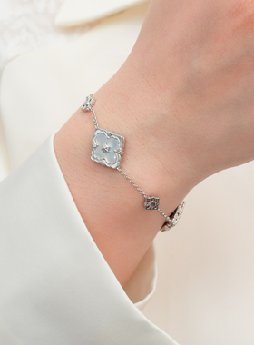 四叶草手链三花布契贝母幸运草