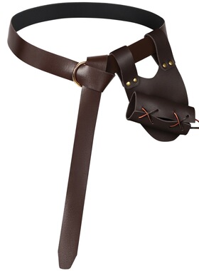 中世纪骑士O形皮带维京剑套剑鞘Medieval knight's sword holder